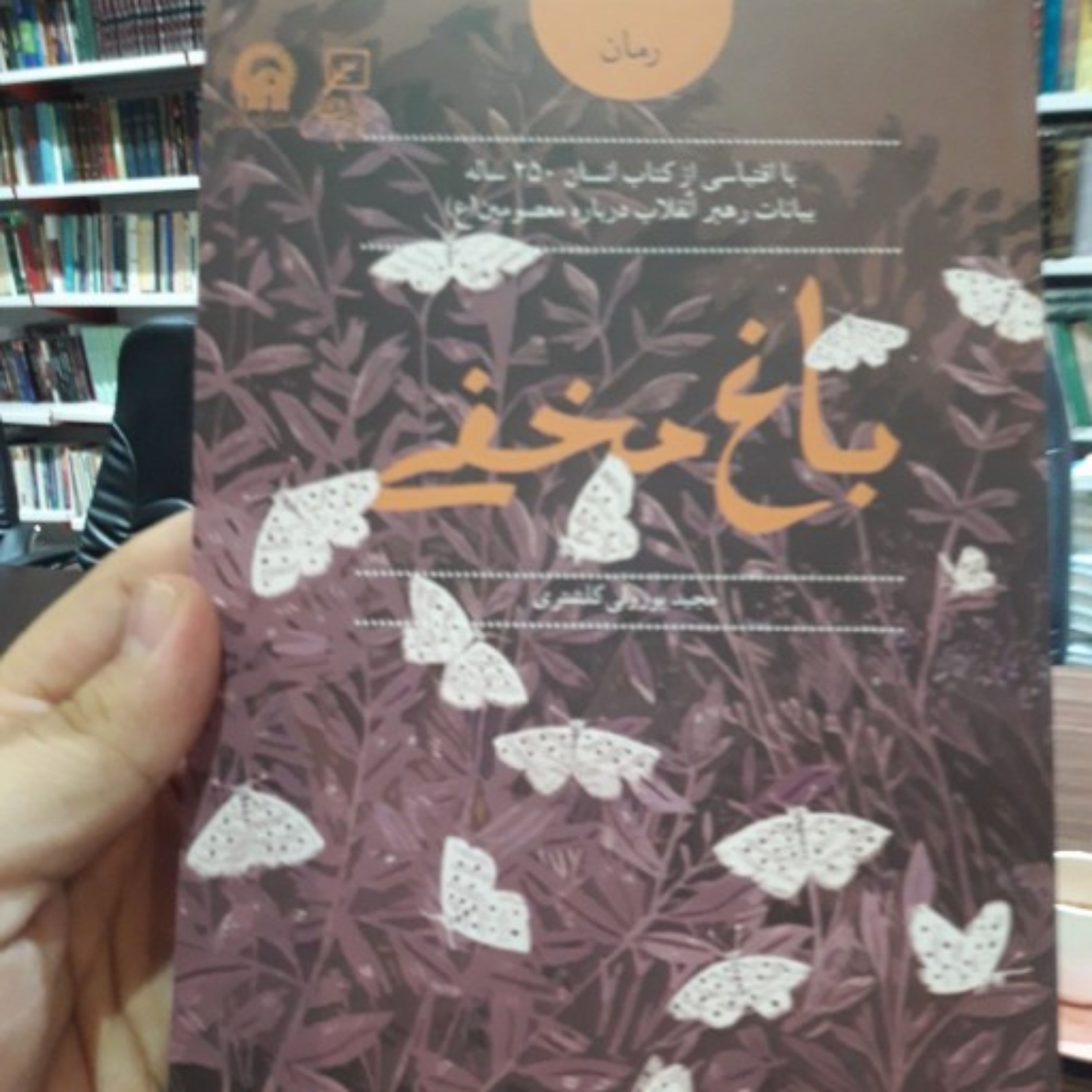 کتاب رمان باغ مخفی از کتاب انسان 250 ساله اثر مجید پورولی کلشتری