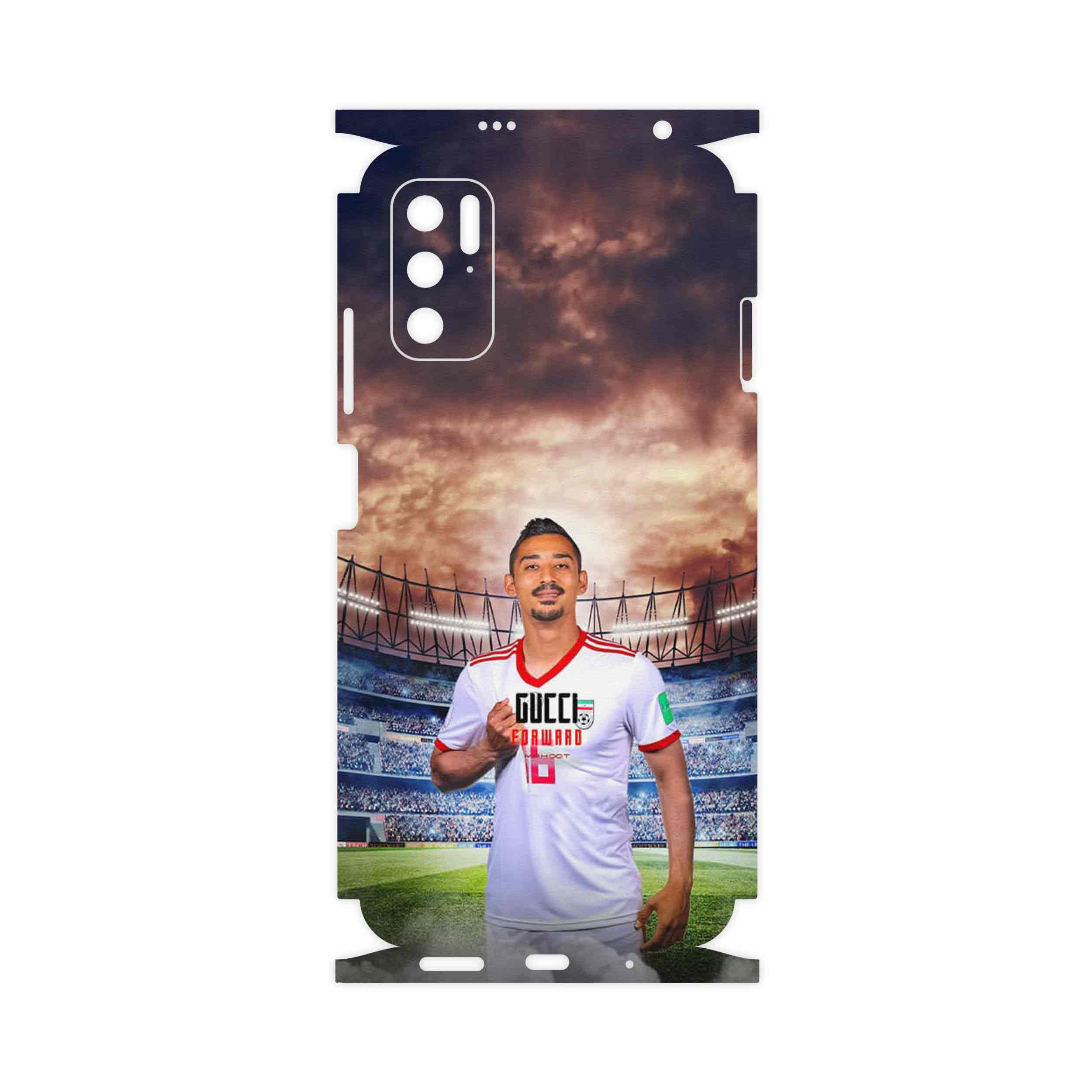 برچسب پوششی ماهوت مدل Reza Ghoochannejhad-FullSkin مناسب برای گوشی موبایل شیائومی Redmi Note 11SE