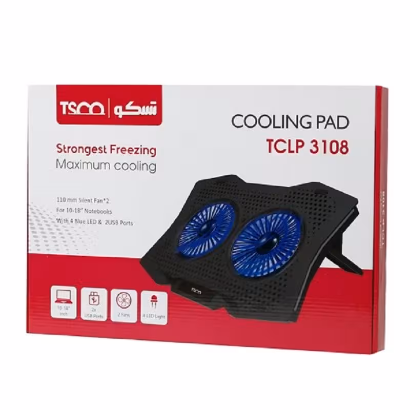 پایه خنک کننده لپ تاپ تسکو مدل TCLP 3108