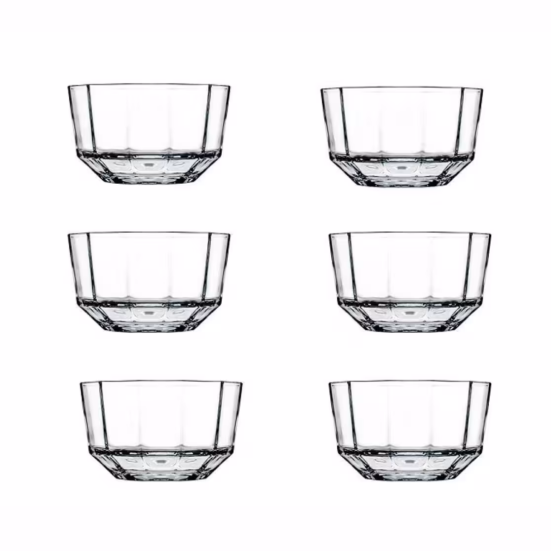 پیاله پاشاباغچه مدل Prisma کد 53906 بسته 6 عددی