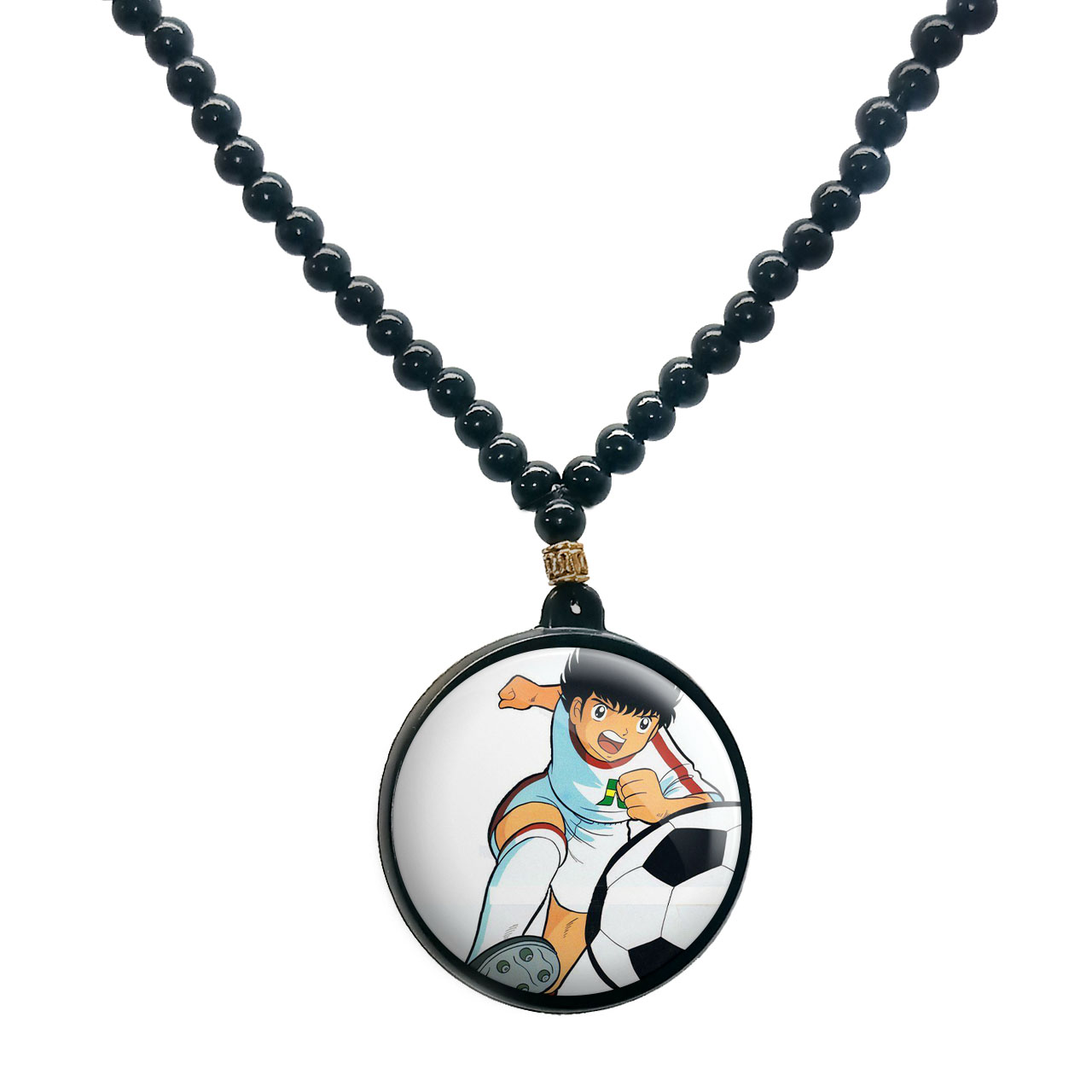 گردنبند پرمانه طرح فوتبالیست ها کد pmd.22333 مدل دو طرفه