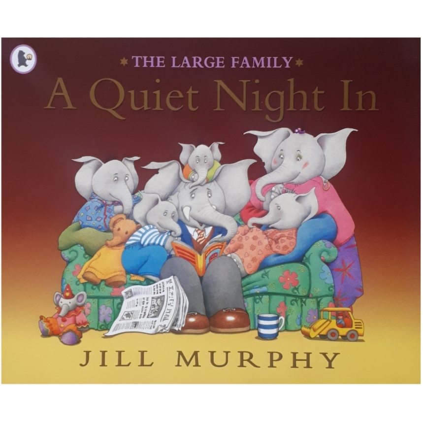 كتاب A Quiet Night in اثر Jill Murphy انتشارات Walker