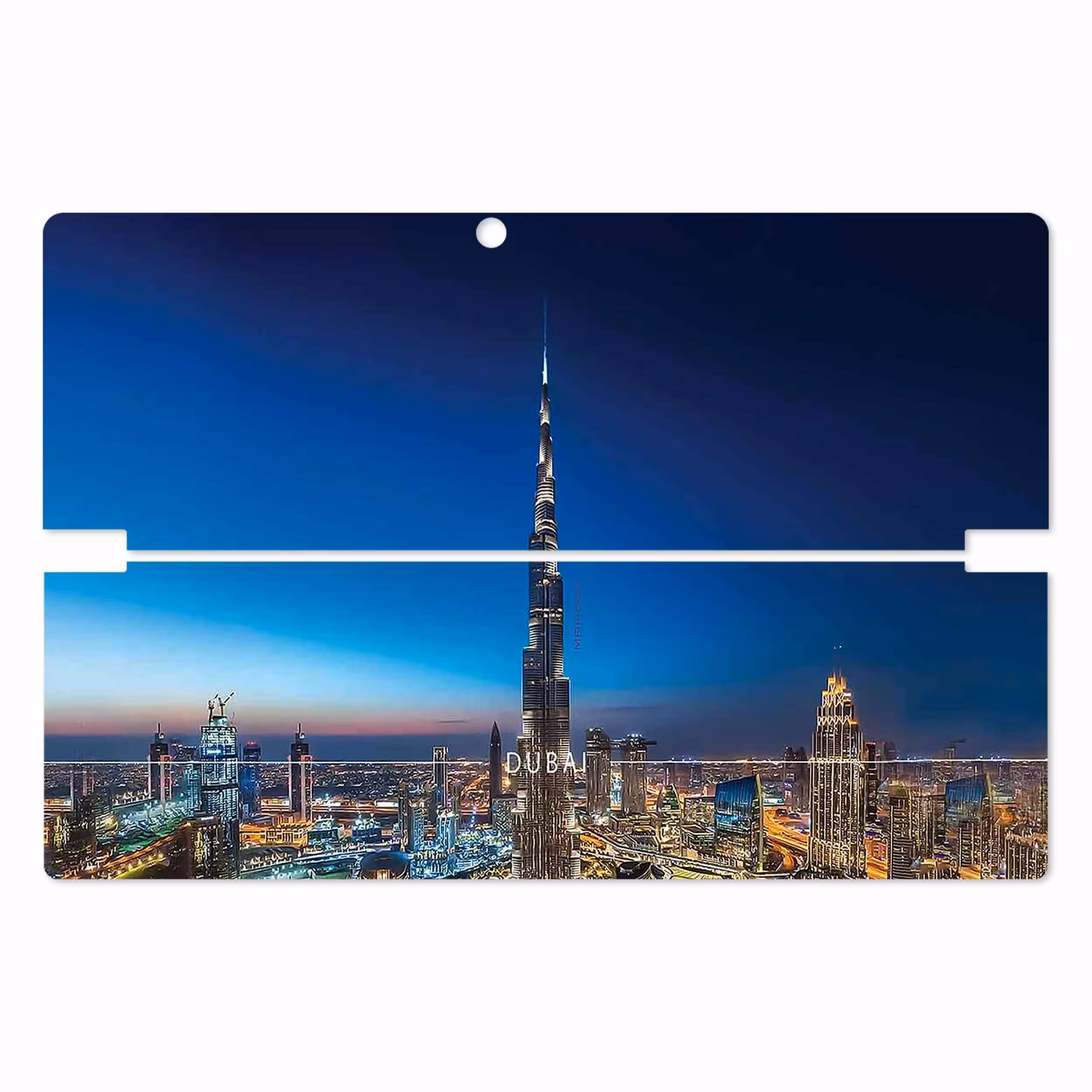 برچسب پوششی ماهوت مدل Dubai City مناسب برای تبلت لنوو Miix 510 2016