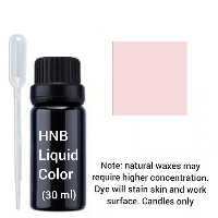 رنگ شمع مایع صورتی با قطره چکان