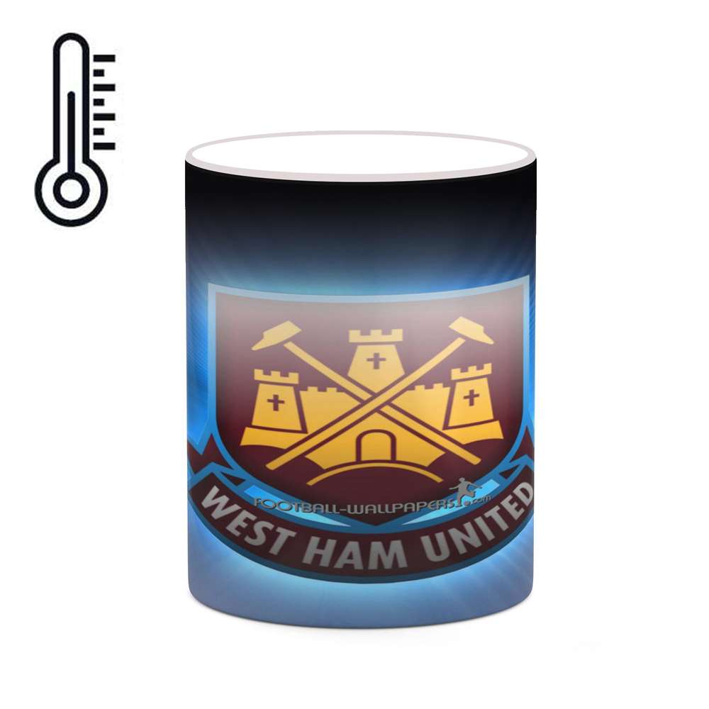 ماگ حرارتی کاکتی طرح تیم Westham United2 مدل mgh19712