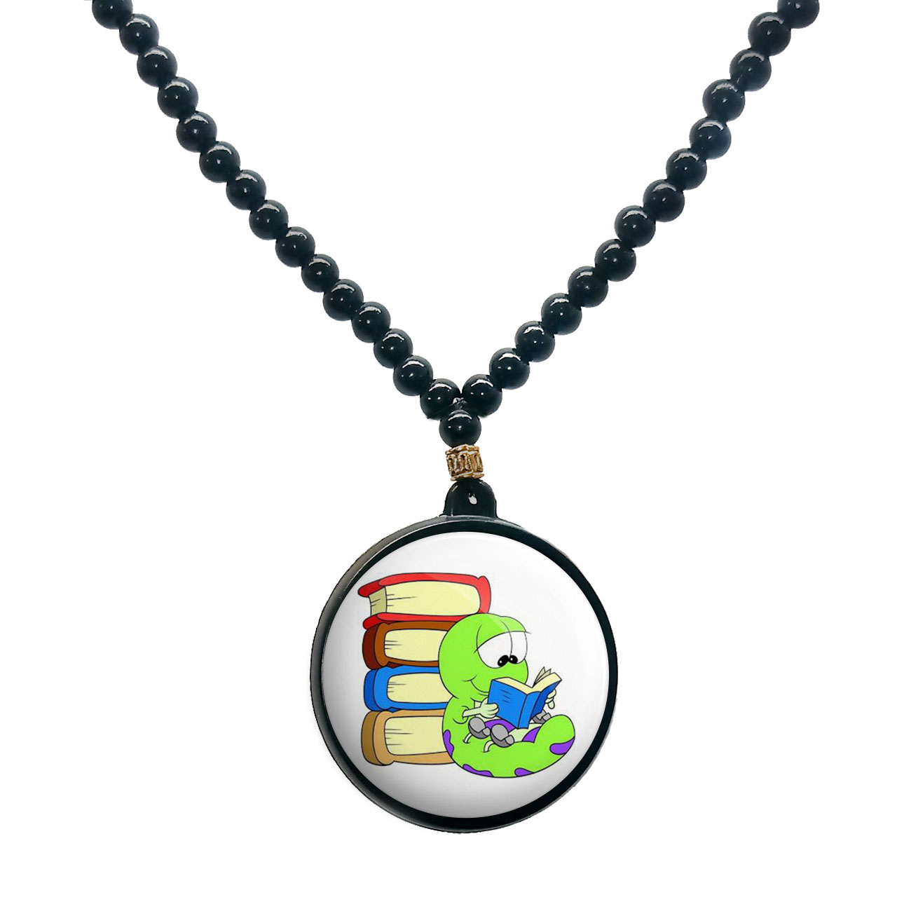 گردنبند پرمانه طرح جشن الفبا کد pmd.22637 مدل دو طرفه