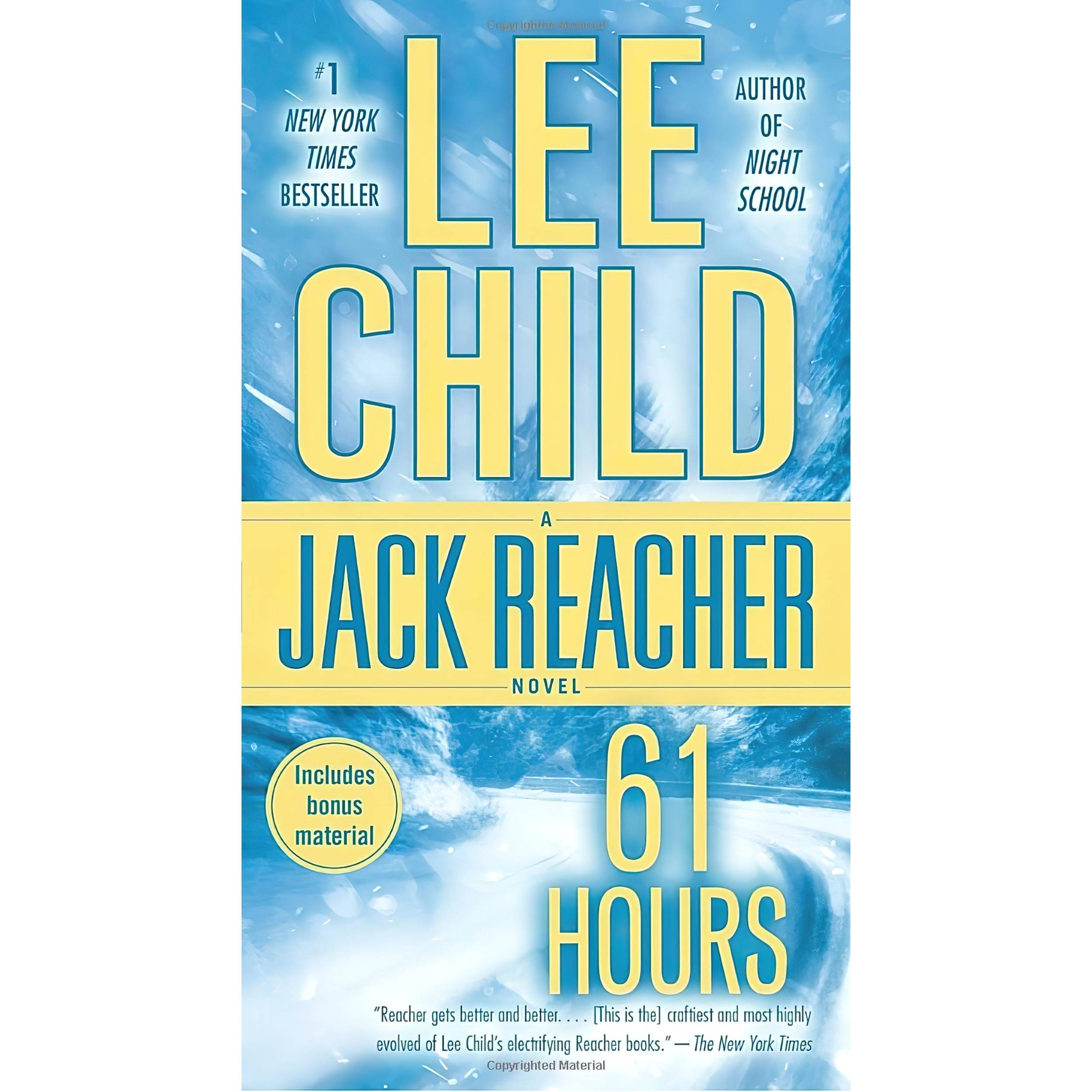 کتاب 61 Hours اثر Lee Child انتشارات Dell