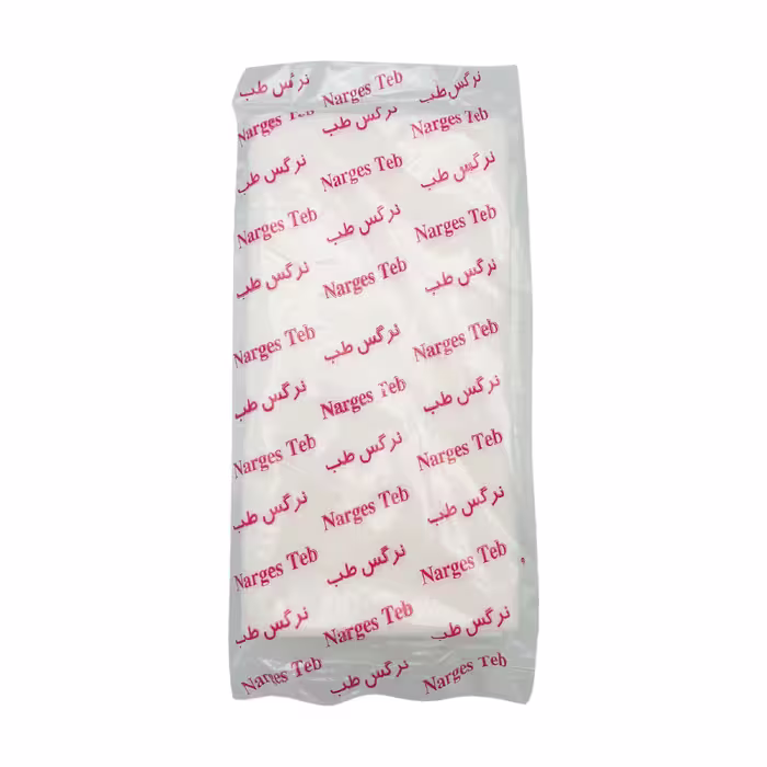حوله یکبار مصرف نرگس طب مدل 60Gr سایز 40×80 سانتی متر بسته 100 عددی