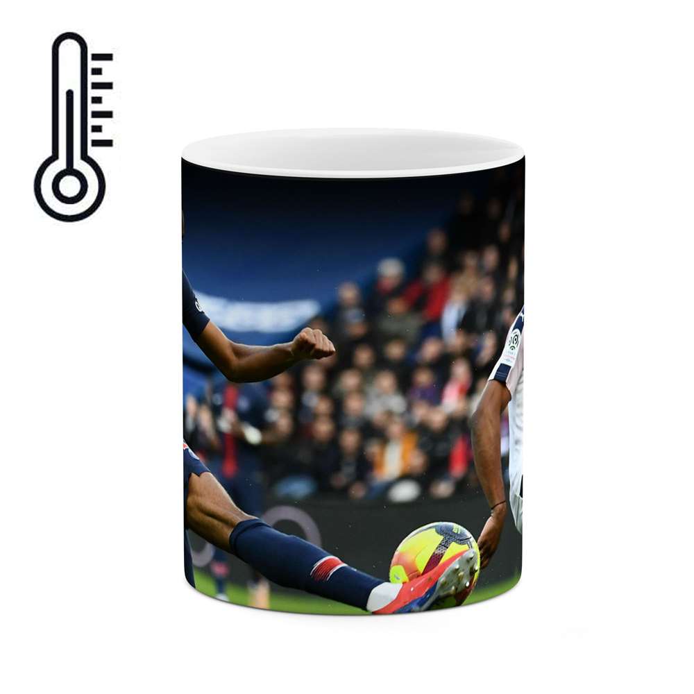 ماگ حرارتی طرح فوتبالیست Jules konde مدل mgph12360