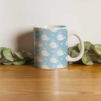 ماگ طرح نهنگ کد 01