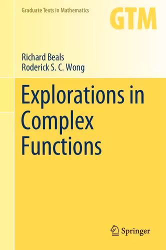 خرید و دانلود نسخه کامل کتاب Explorations in Complex Functions