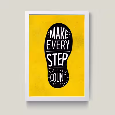 تابلو مدل انگیزشی Step count کد G11-28