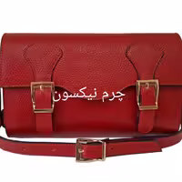 کیف چرم دخترانه دستدوز
