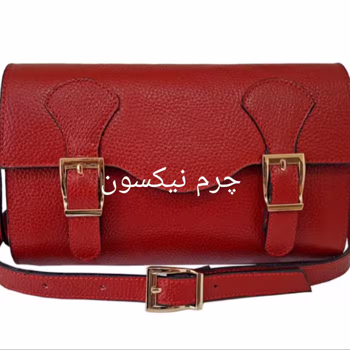 کیف چرم دخترانه دستدوز
