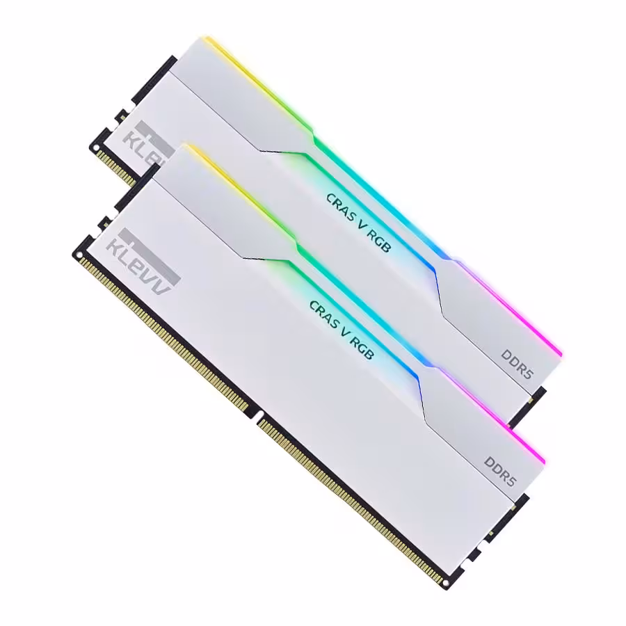 قیمت و خرید رم کلو مدل CRAS V White RGB 48GB Dual 7200MHz CL34 DDR5 | یاس ارتباط