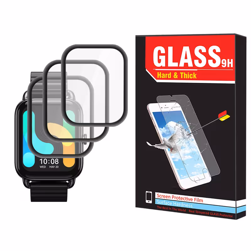 محافظ صفحه نمایش نانو هارد اند تیک مدل NHT مناسب برای ساعت هوشمند شیائومی Haylou RS4 Plus بسته سه عددی | کالا برتری