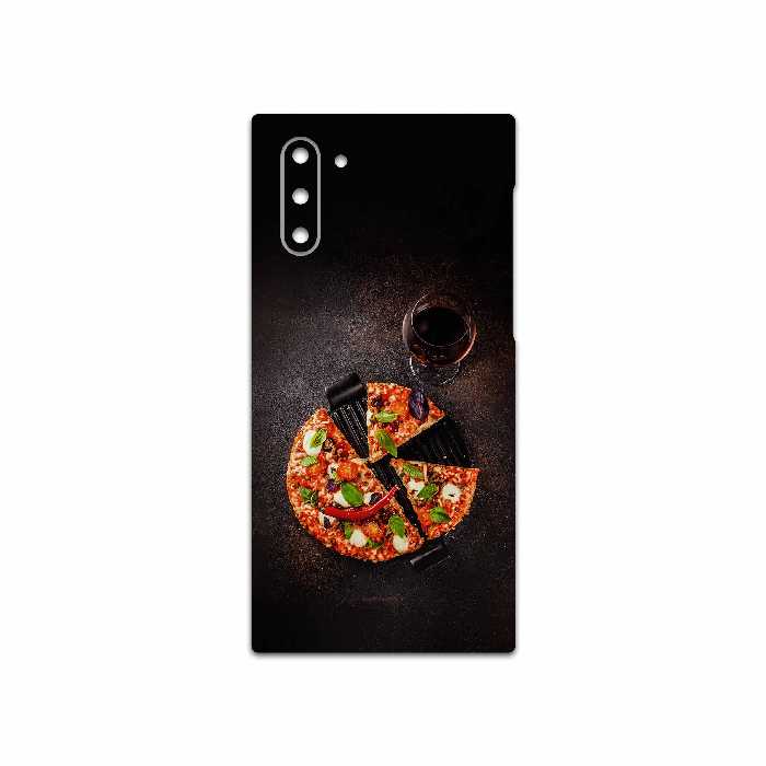 برچسب پوششی ماهوت مدل Pizza مناسب برای گوشی موبایل سامسونگ Galaxy Note 10