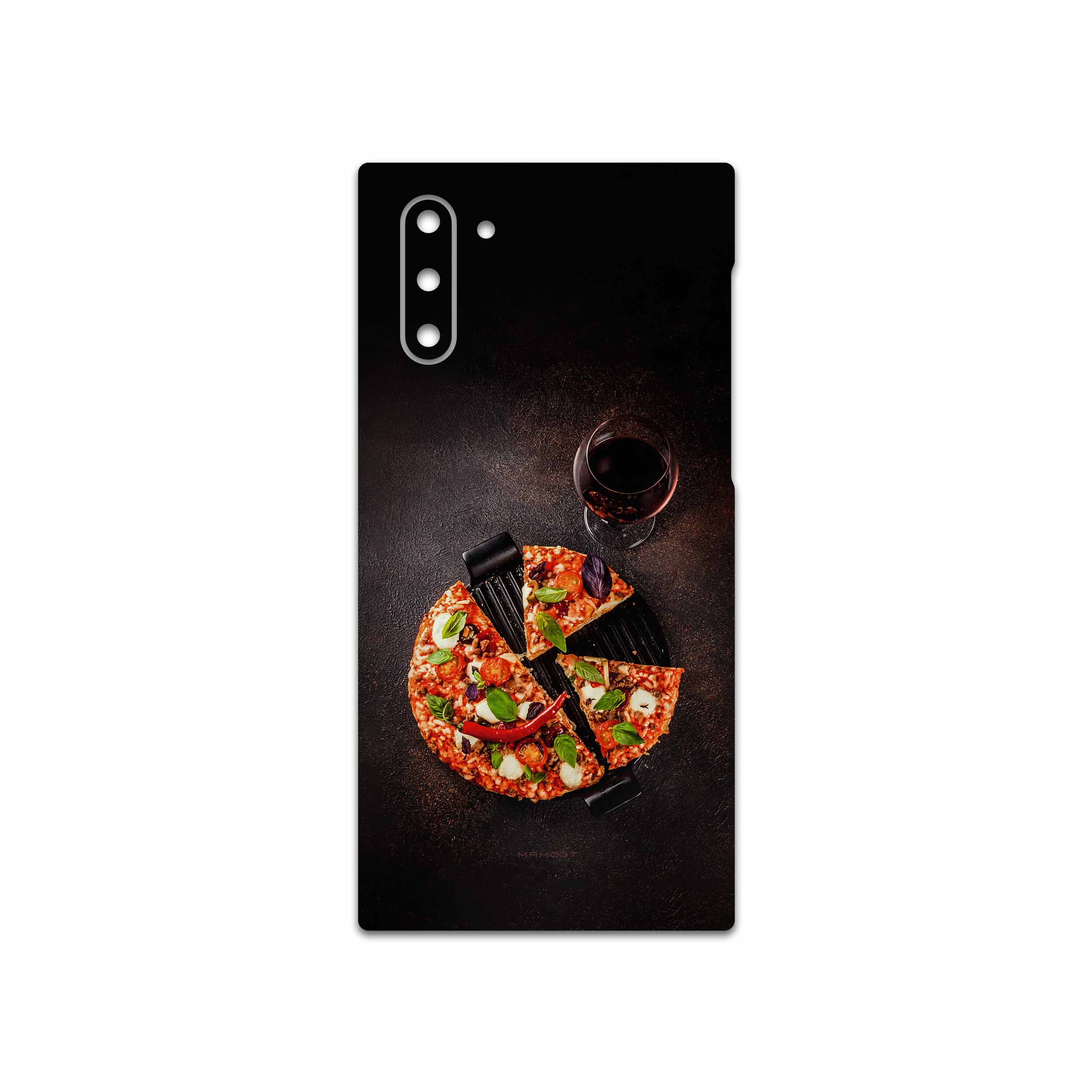 برچسب پوششی ماهوت مدل Pizza مناسب برای گوشی موبایل سامسونگ Galaxy Note 10