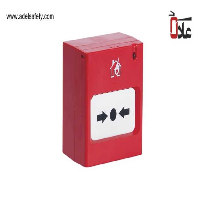 شستی اعلام حریق متعارف قابل ریست SENS مدل RC-100