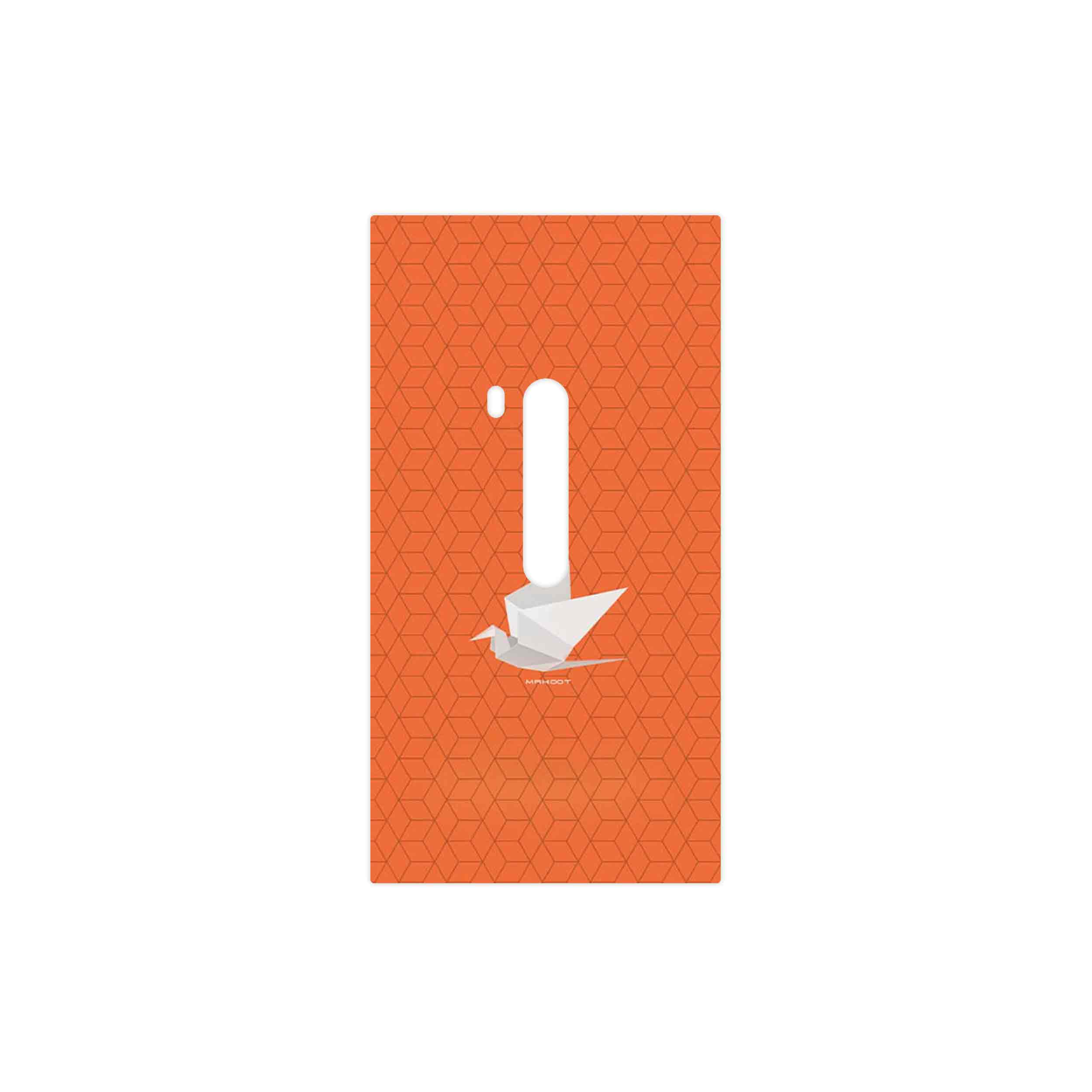 برچسب پوششی ماهوت مدل Minimalist origami bird مناسب برای گوشی موبایل نوکیا Lumia 920