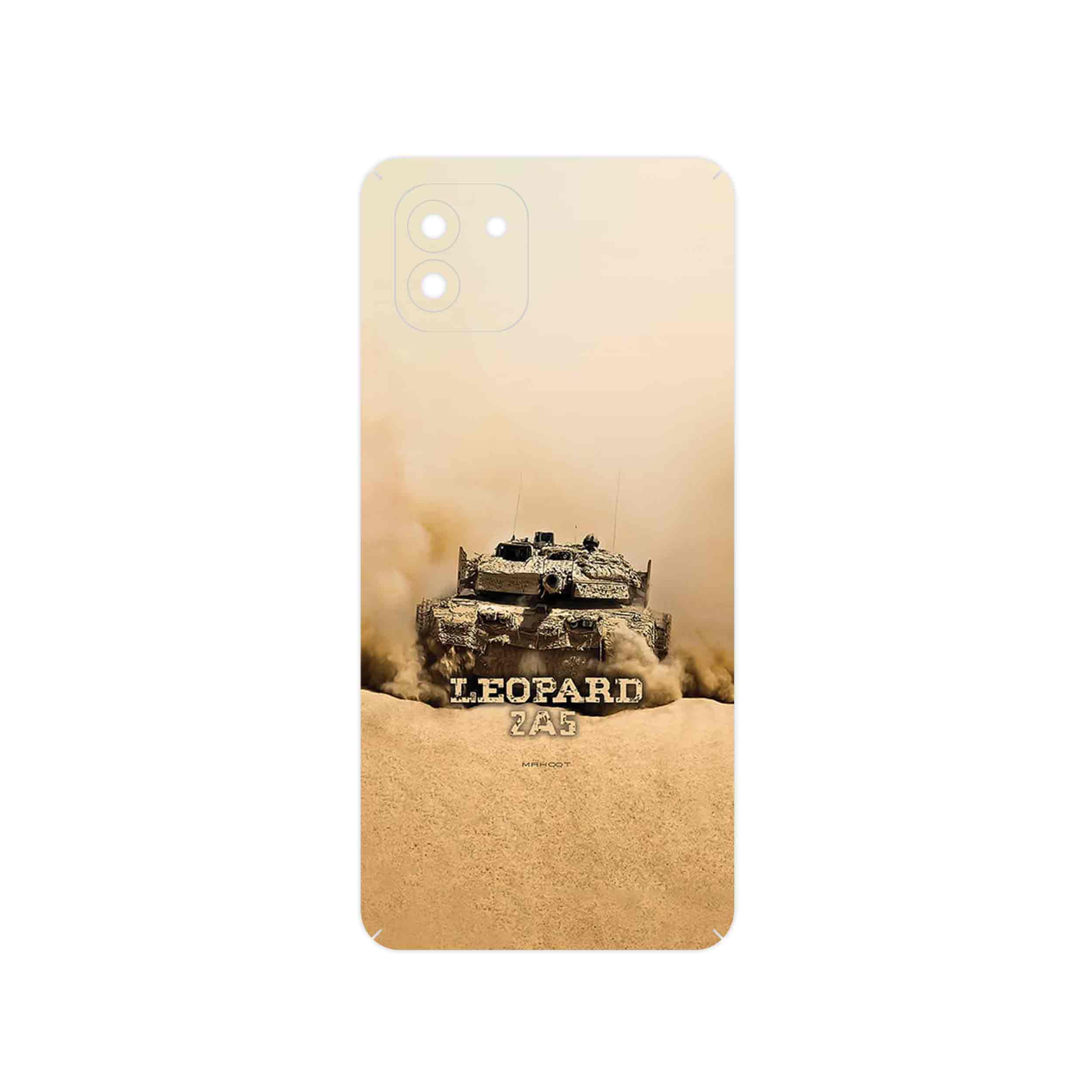 برچسب پوششی ماهوت مدل Leopard_2A5_tank مناسب برای گوشی موبایل سامسونگ Galaxy A03