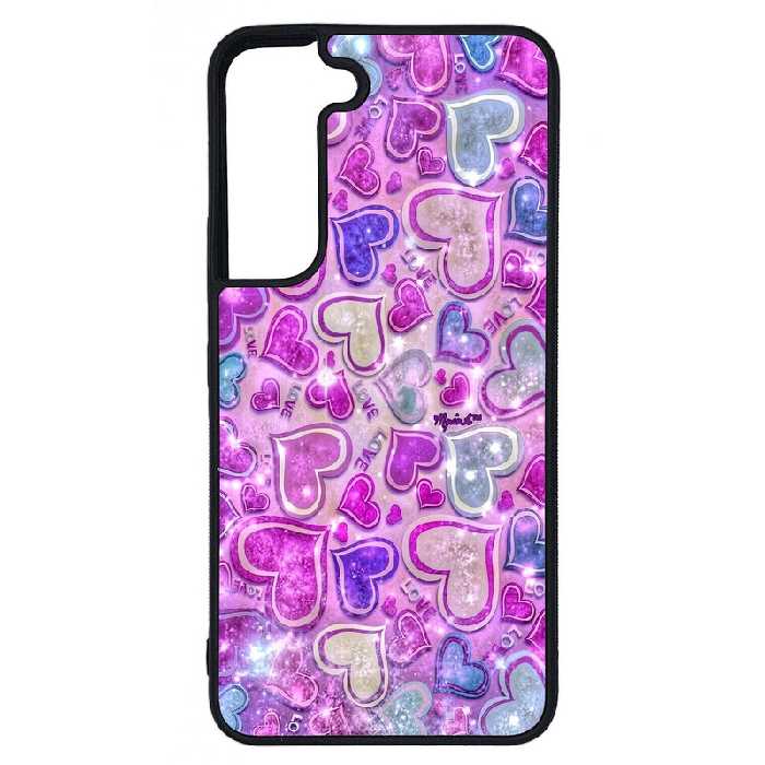 کاور طرح قلبی کد G-015 مناسب برای گوشی موبایل سامسونگ Galaxy S22 | دیجی قاب دونی