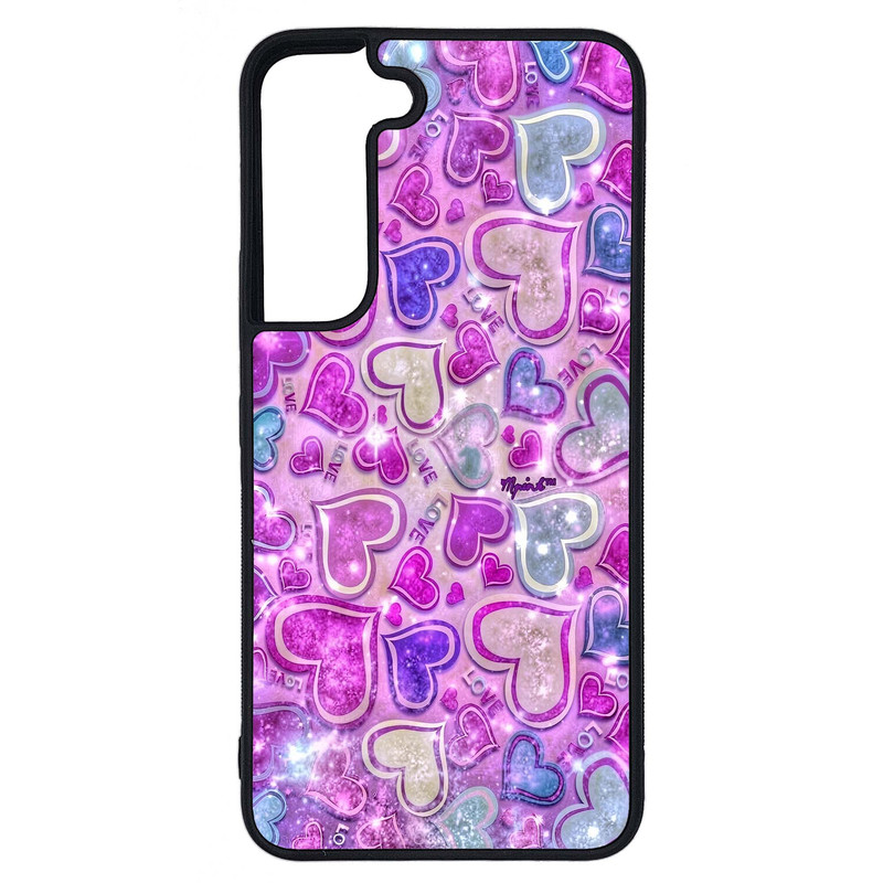 کاور طرح قلبی کد G-015 مناسب برای گوشی موبایل سامسونگ Galaxy S22 | دیجی قاب دونی