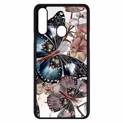 کاور طرح پروانه مدل CHL50285 مناسب برای گوشی موبایل سامسونگ Galaxy A20s