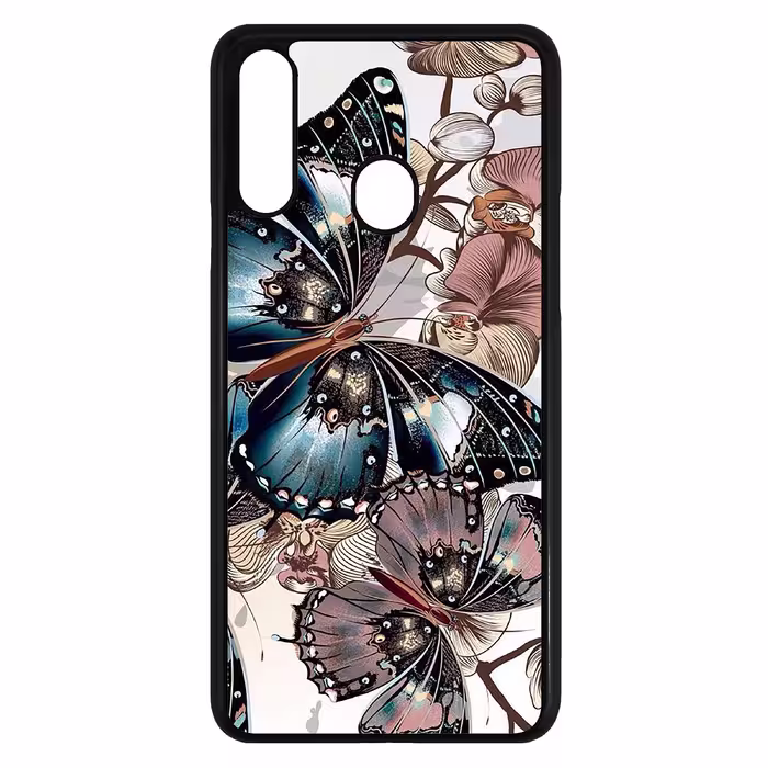 کاور طرح پروانه مدل CHL50285 مناسب برای گوشی موبایل سامسونگ Galaxy A20s