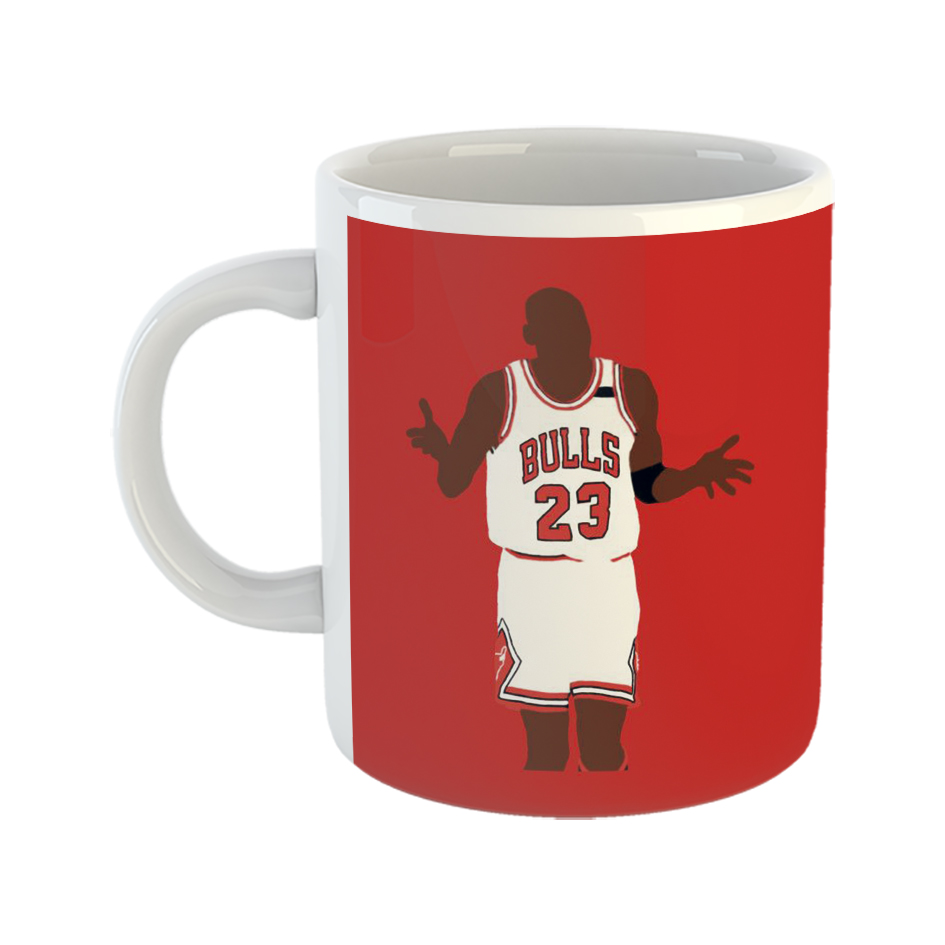 ماگ طرح بسکتبالیست مدل مایکل جردن