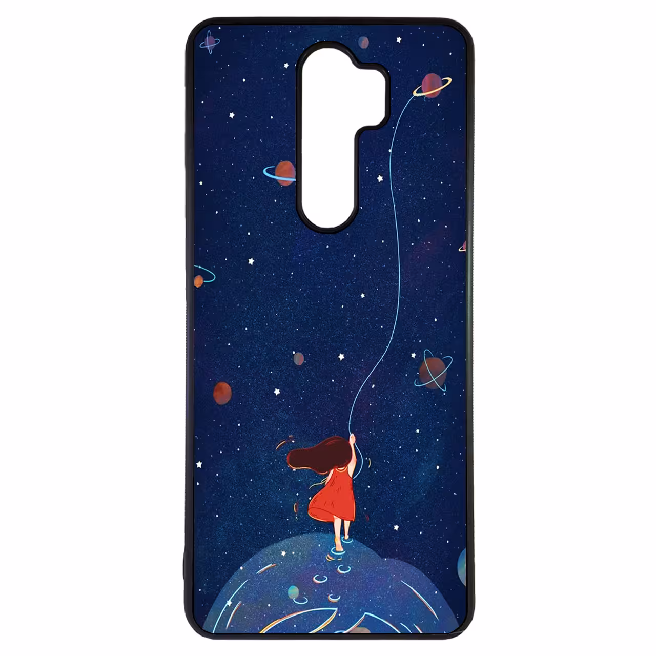 کاور طرح دختر کد 1146 مناسب برای گوشی موبایل شیائومی redmi note 8 pro