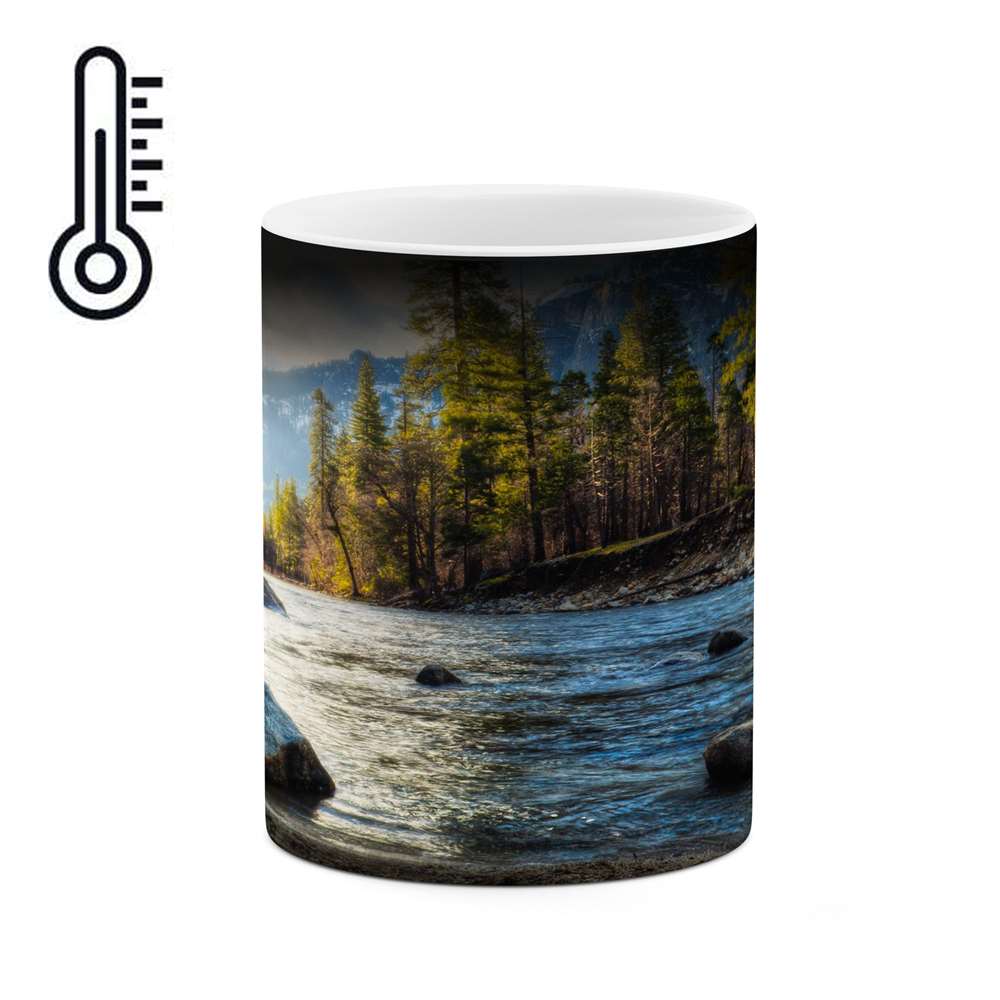 ماگ حرارتی کاکتی طرح منظره مدل mgh15606