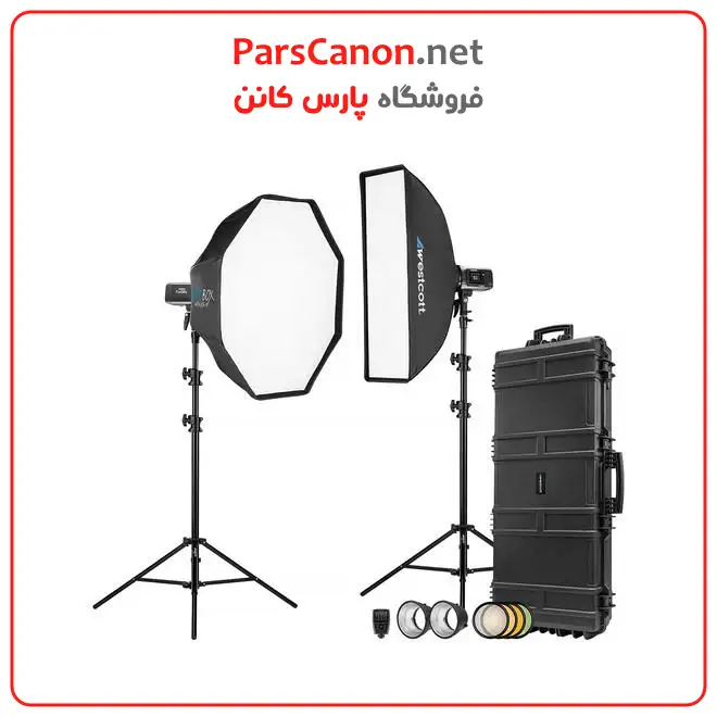 Westcott FJ400 II 400Ws Touchscreen Strobe with FJ-X3 M Universal Trigger (2-Light Hard Case Kit)