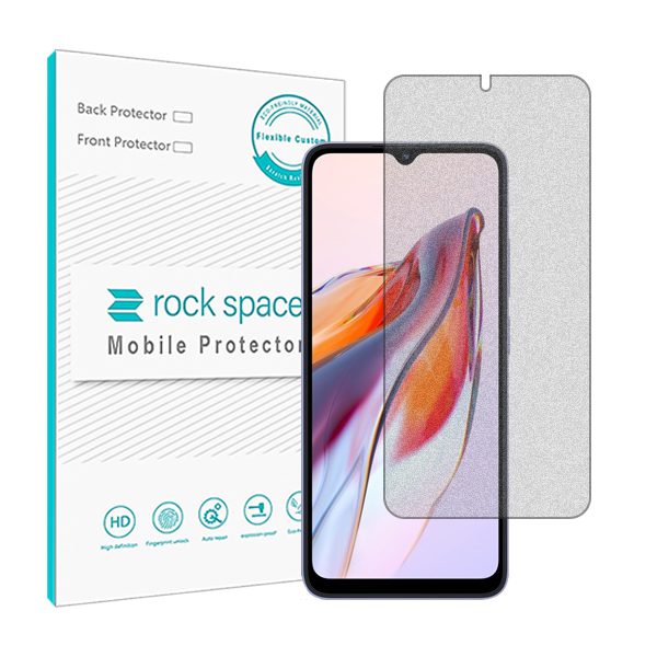 گلس شیائومی Redmi 12C مدل نانو هیدروژل مات برند راک اسپیس کد 25157S