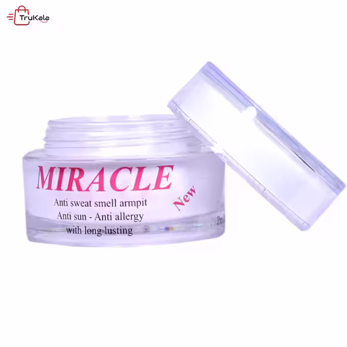 كرم ضد عرق میراکل Miracle حجم 50 ميلی لیتر
