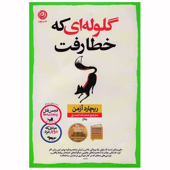 کتاب گلوله ای که خطا رفت اثر ریچارد آزمن نشر نون