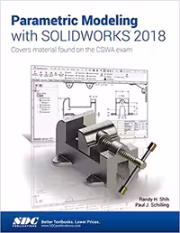 خرید و دانلود نسخه کامل کتاب Parametric Modeling with SOLIDWORKS 2018 - pdf