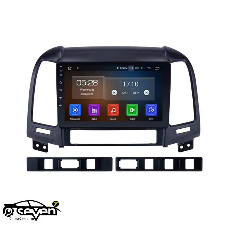 مانیتور اندروید سانتافه 2010 تهران تیونینگ مدل TT 818