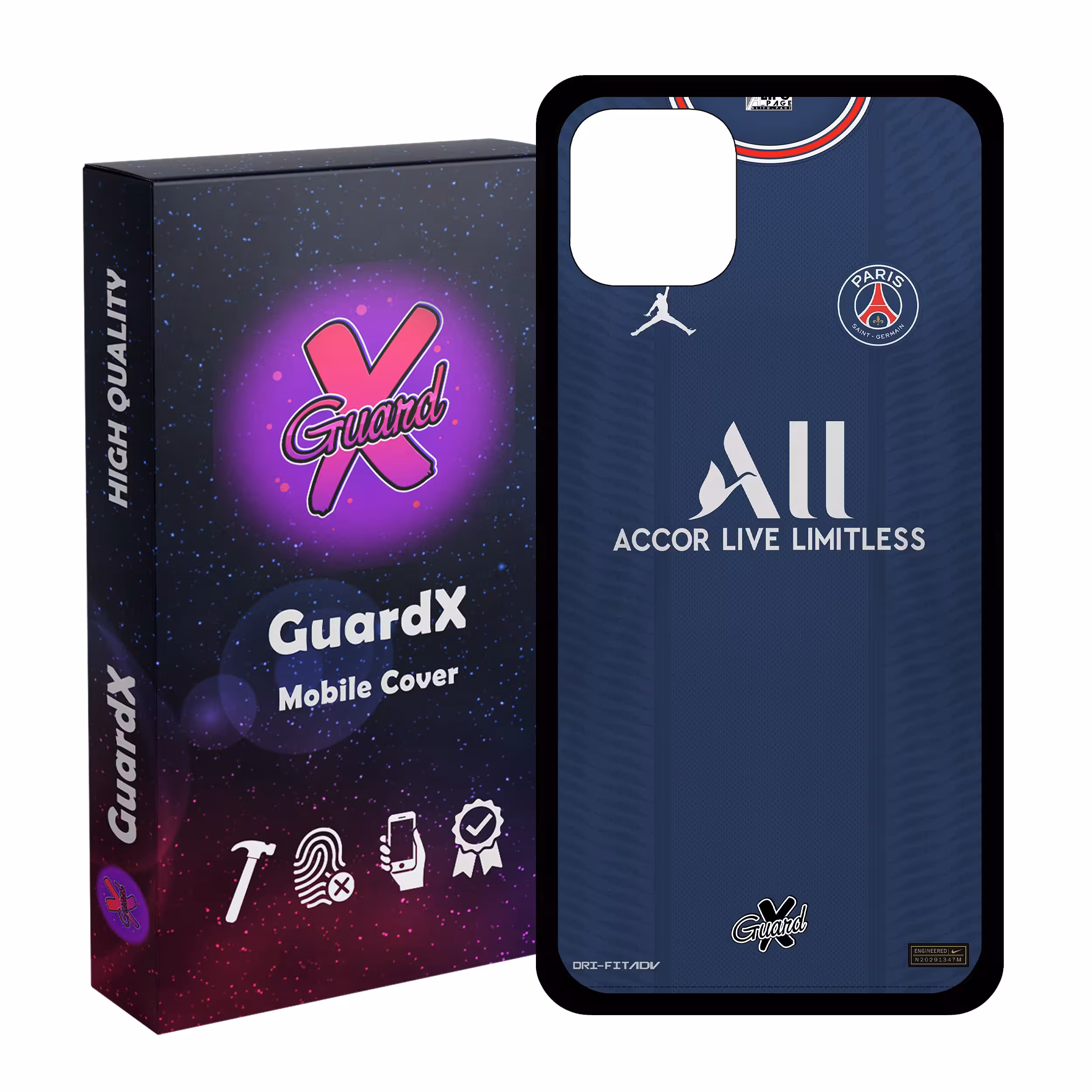 کاور گارد ایکس طرح PSG مدل Glass50360 مناسب برای گوشی موبایل اپل iPhone 11 Pro Max