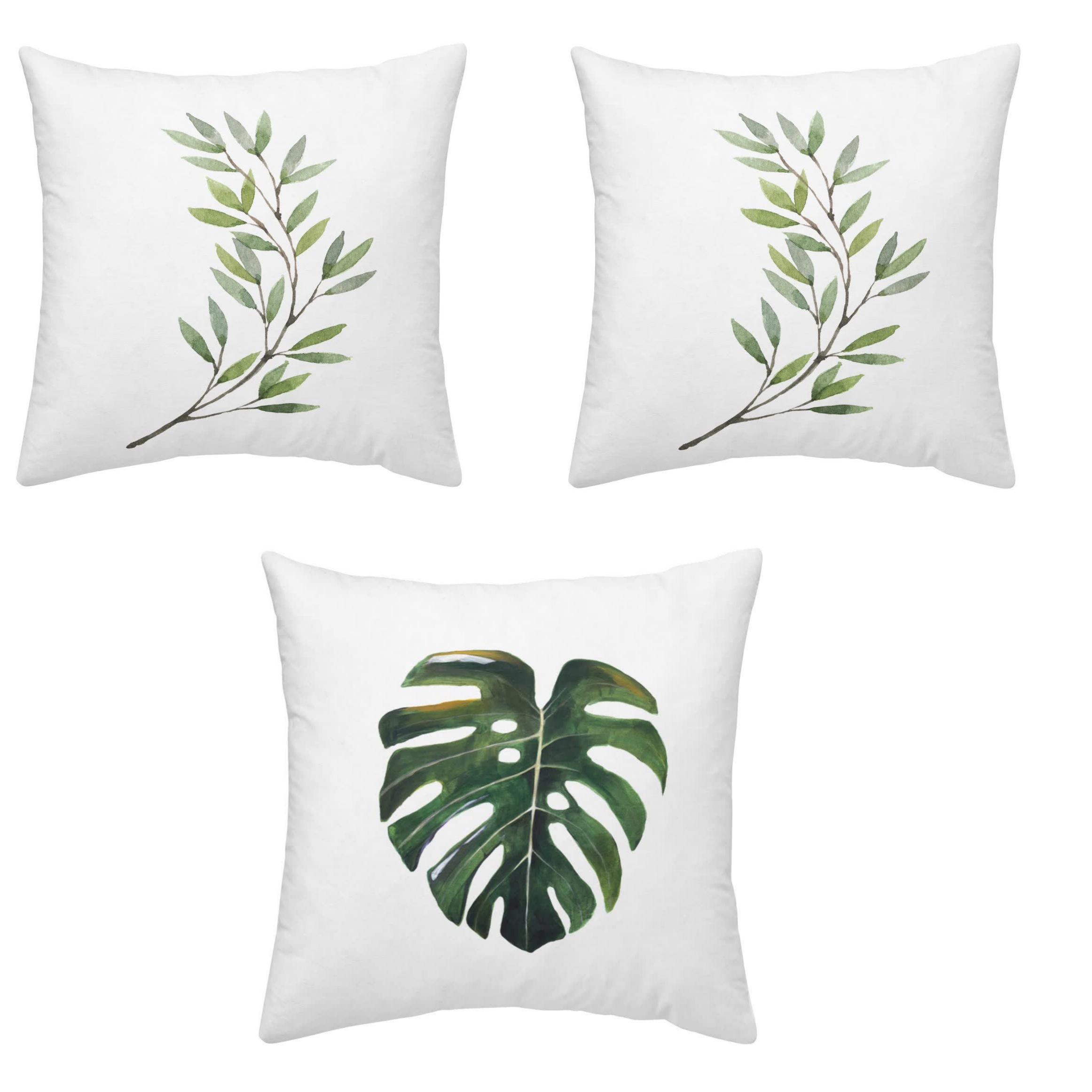 کاور کوسن مدل هاوایی بسته 3 عددی