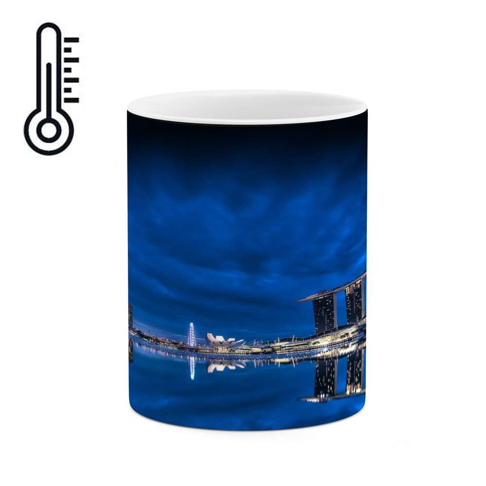 ماگ حرارتی کاکتی طرح شهر مدل mgh13382