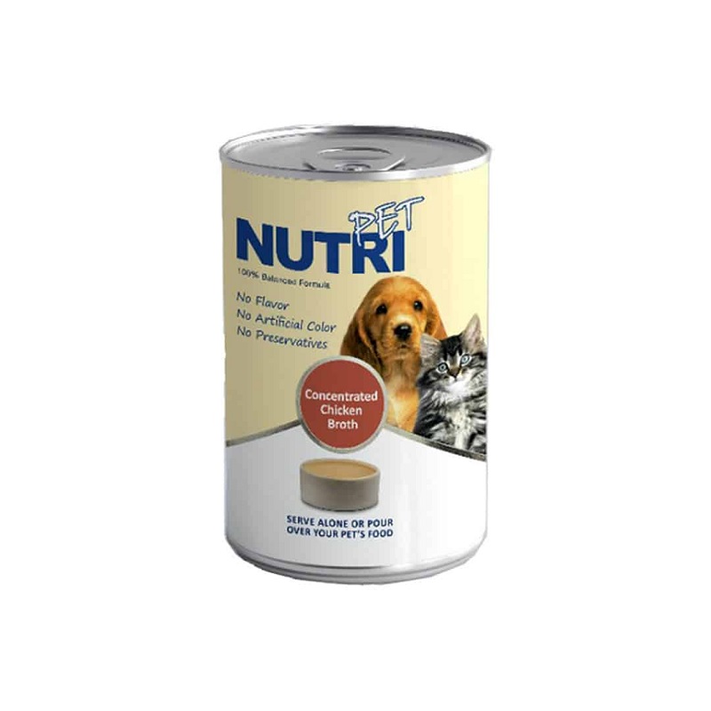 کنسرو سگ با طعم عصاره مرغ 425 گرمی نوتری پت