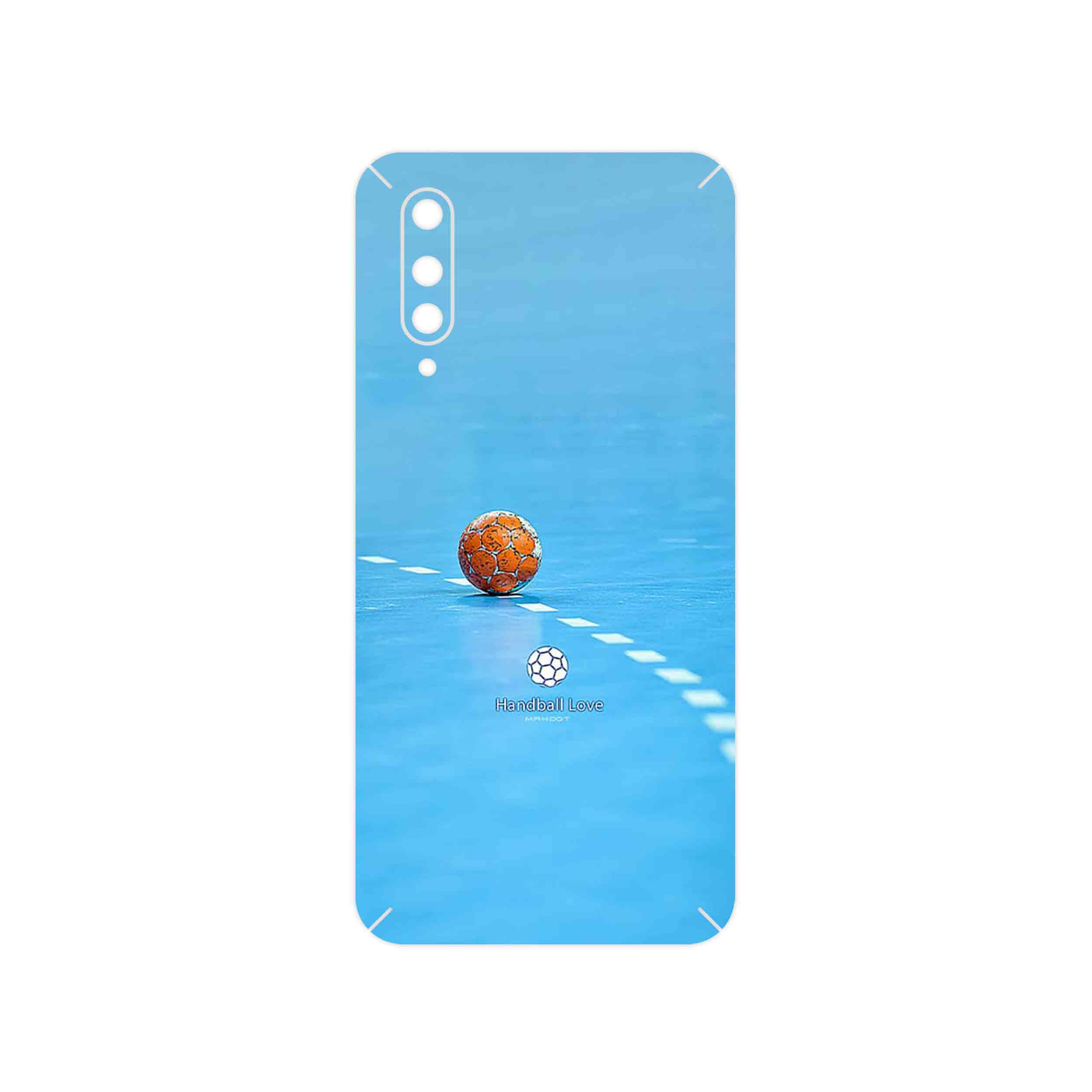 برچسب پوششی ماهوت مدل Handball مناسب برای گوشی موبایل شیائومی MI 9 Lite