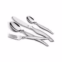 قاشق و چنگال نقره‌ ای عرشیا کد TM145S-908 | ژینال