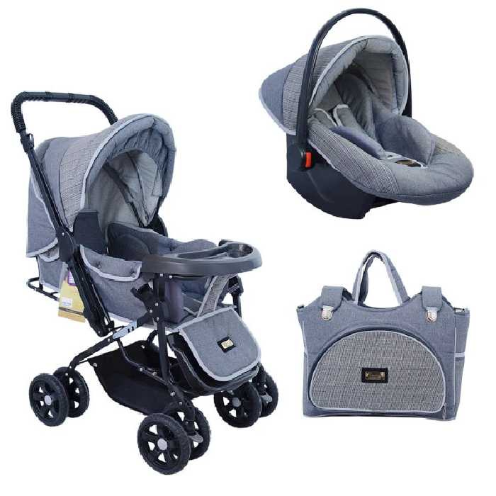 ست کالسکه و کریر کد 400 به همراه ساک لوازم