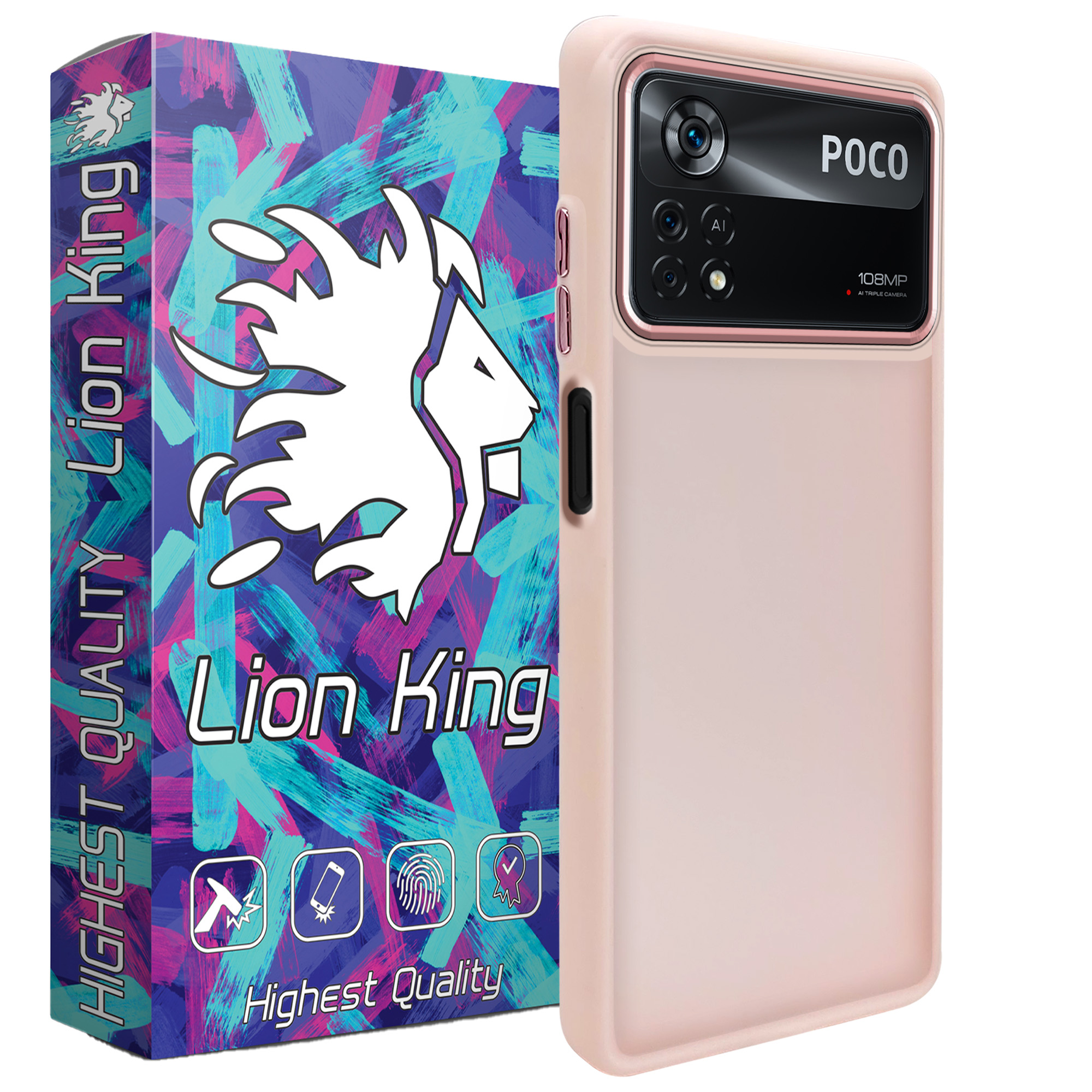 کاور لاین کینگ مدل DORTAKRANG مناسب برای گوشی موبایل شیائومی Poco X4 Pro 5G