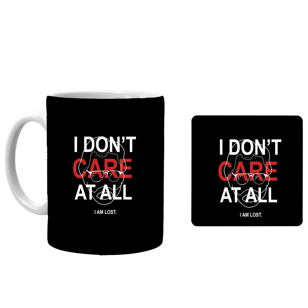 ماگ طرح سریال Money Heist خانه کاغذی مدل xn8 به همراه زیرلیوانی