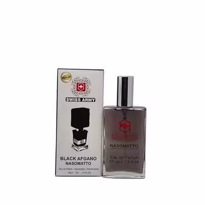عطر جیبی مردانه سوئیس آرمی مدل بلک افغان حجم 55 میلی لیتر