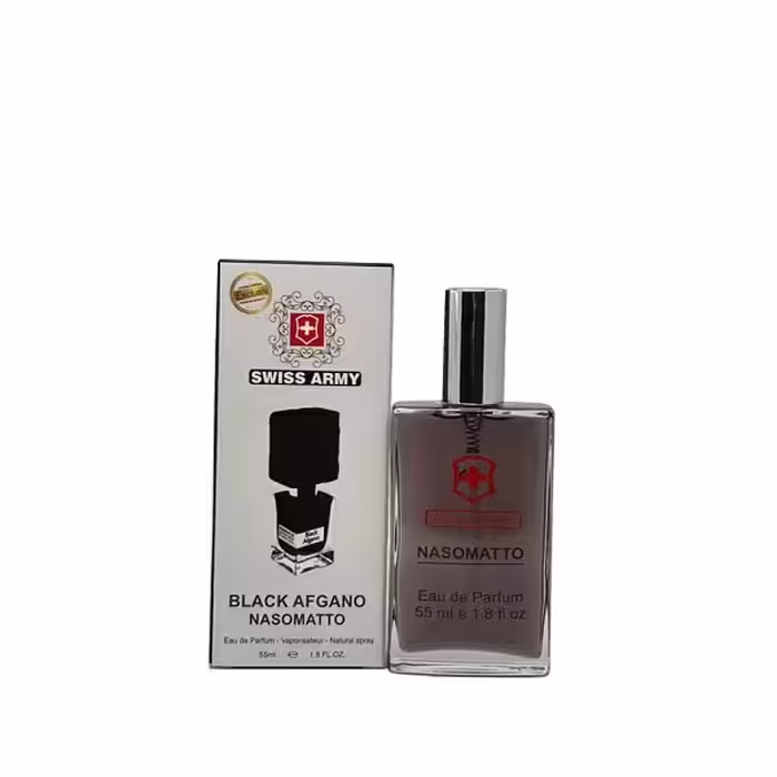 عطر جیبی مردانه سوئیس آرمی مدل بلک افغان حجم 55 میلی لیتر
