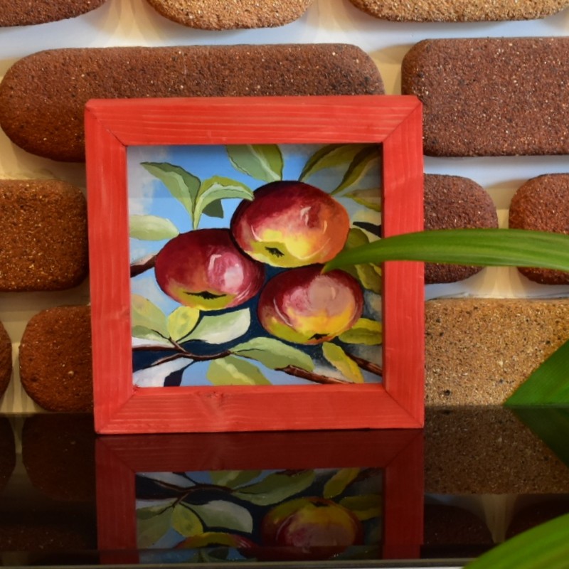 تابلو دکوراتیو ویترای طرح سیب